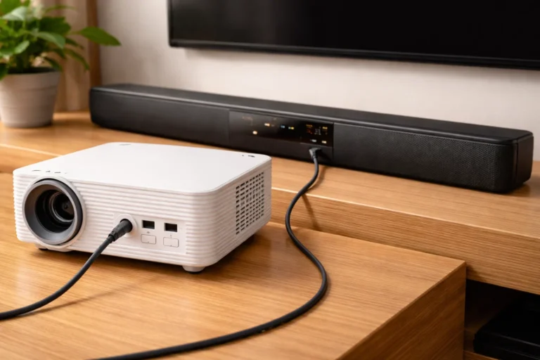 Jak podłączyć projektor do soundbara